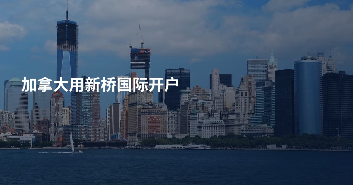加拿大用新桥国际开户