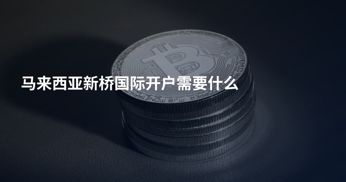 马来西亚新桥国际开户需要什么