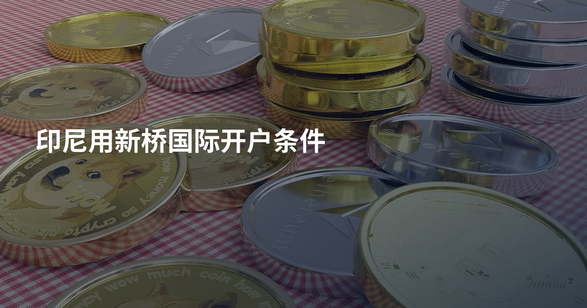 印尼用新桥国际开户条件