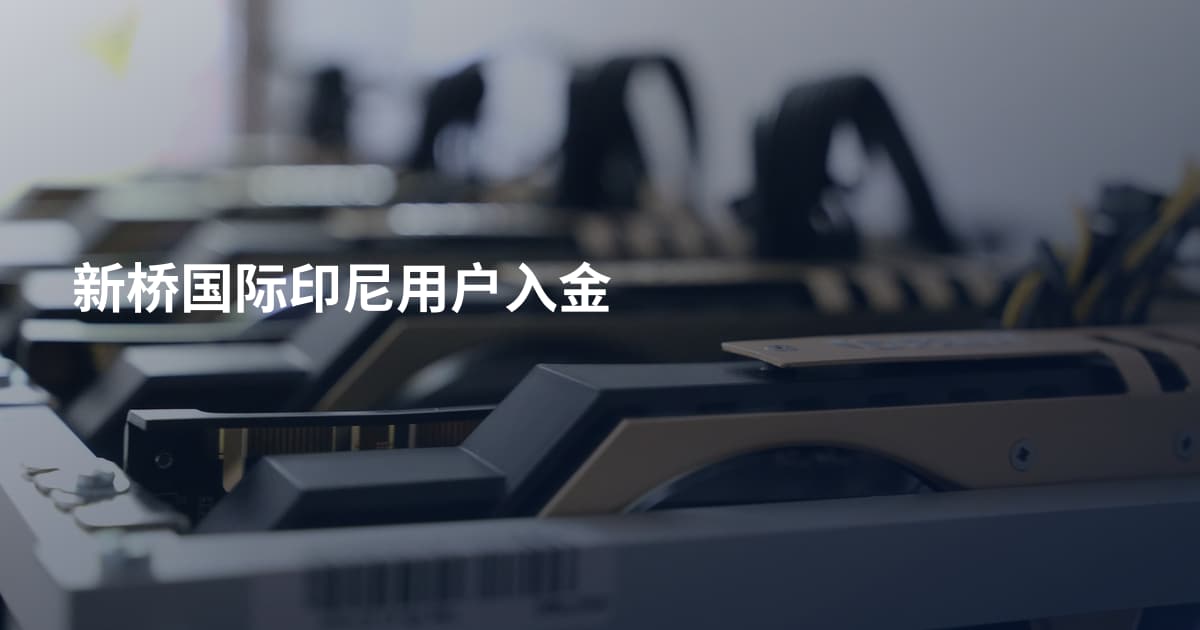 新桥国际印尼用户入金
