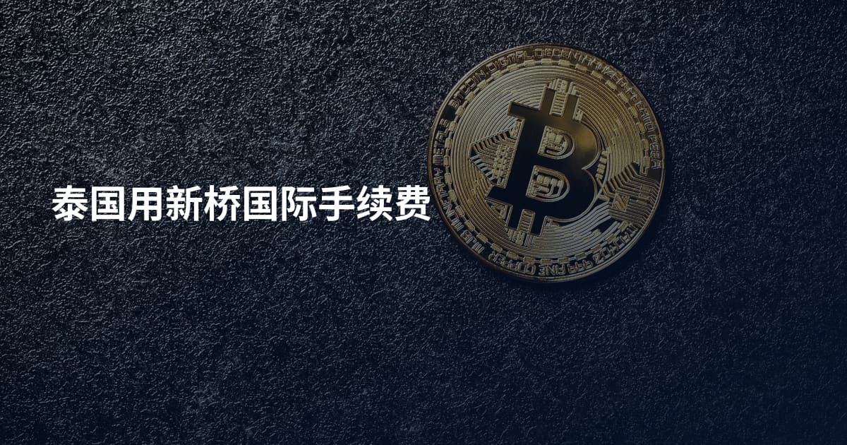 泰国用新桥国际手续费