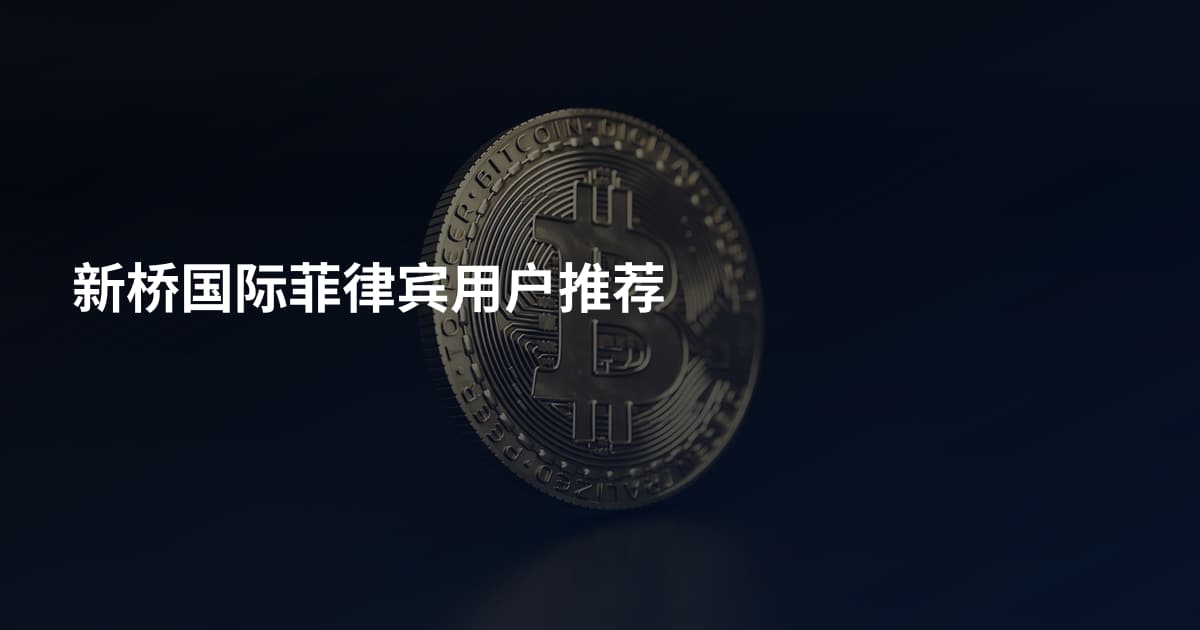新桥国际菲律宾用户推荐