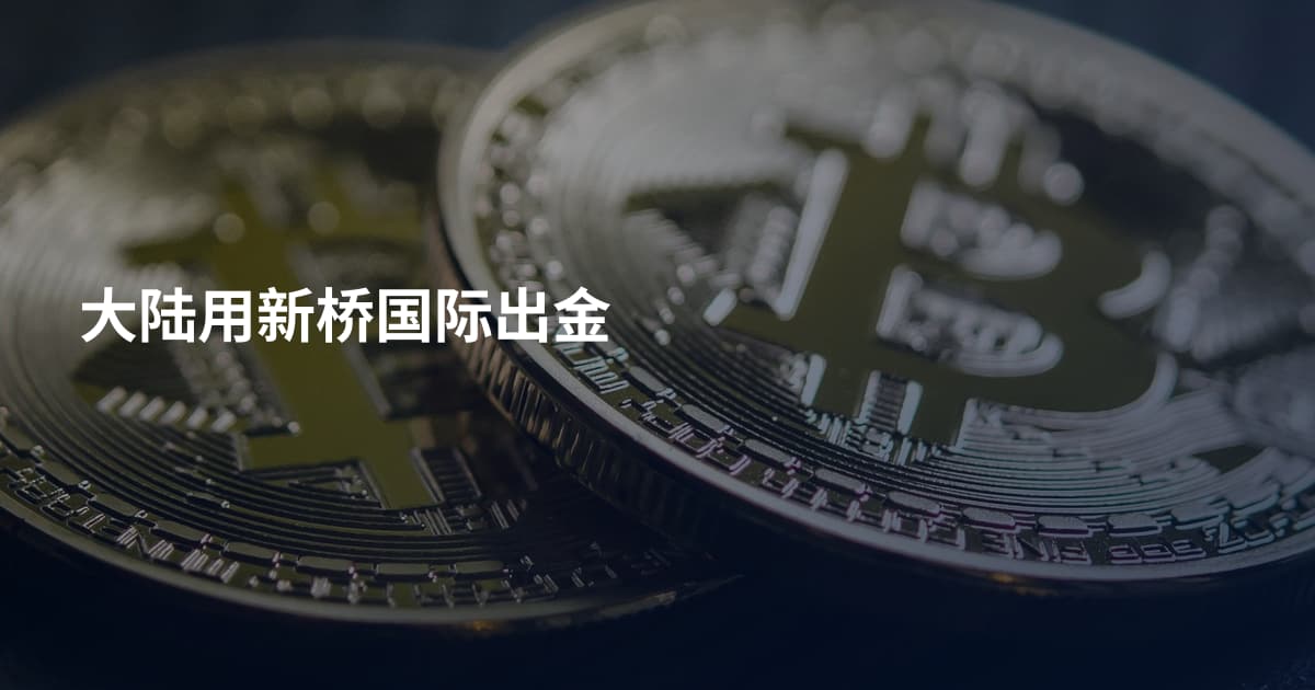大陆用新桥国际出金