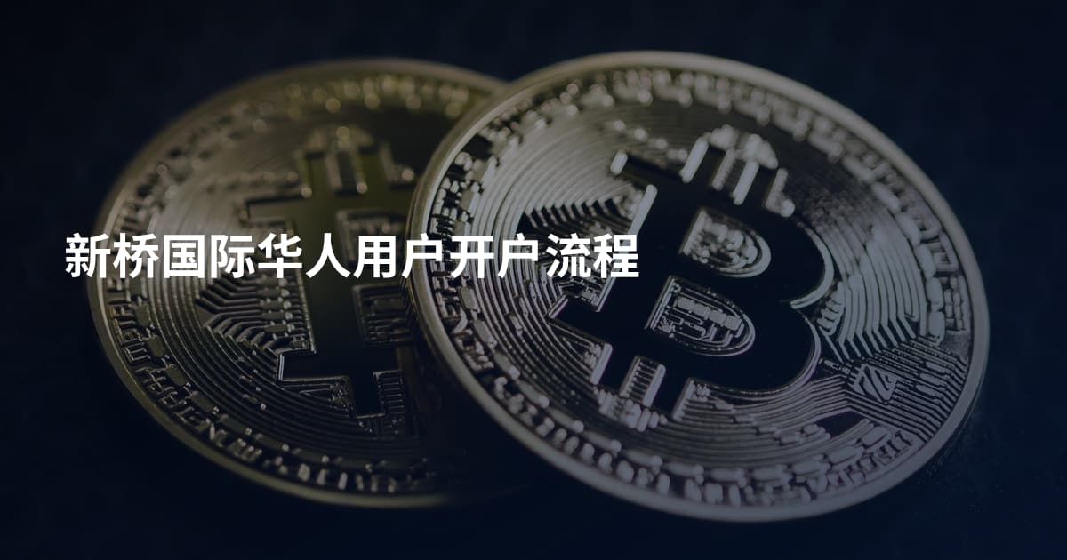 新桥国际华人用户开户流程