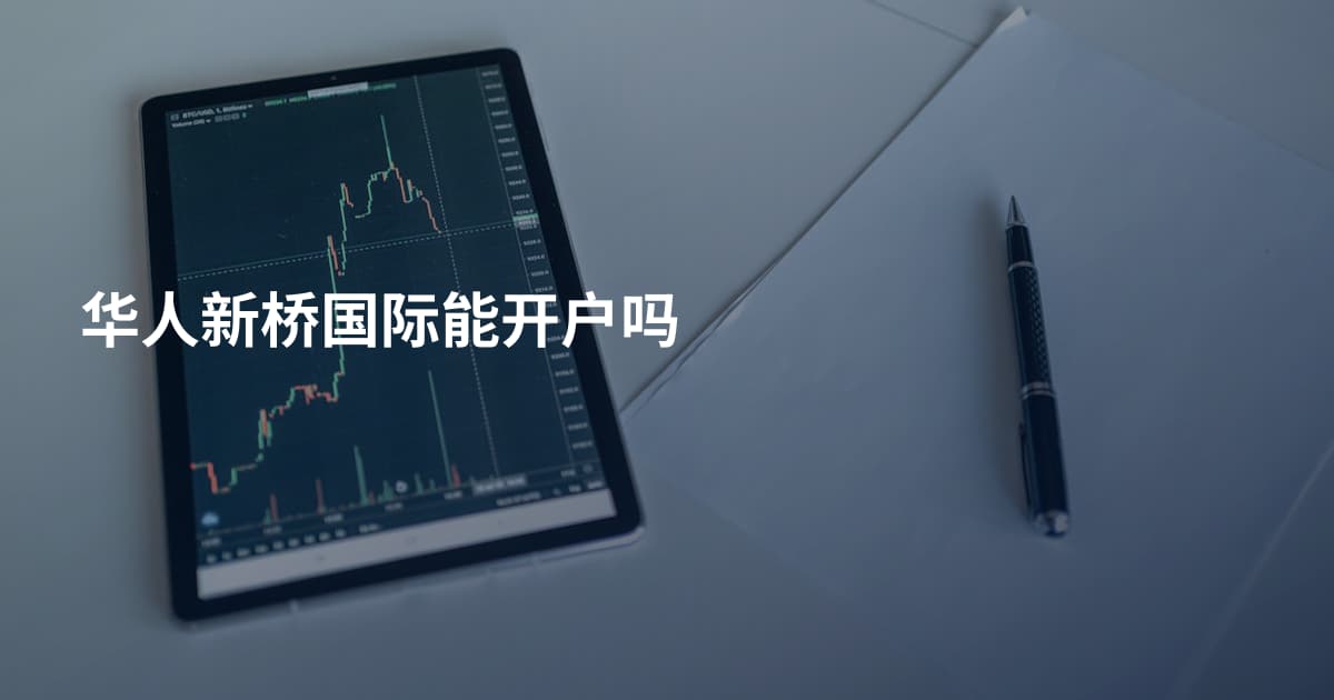 华人新桥国际能开户吗