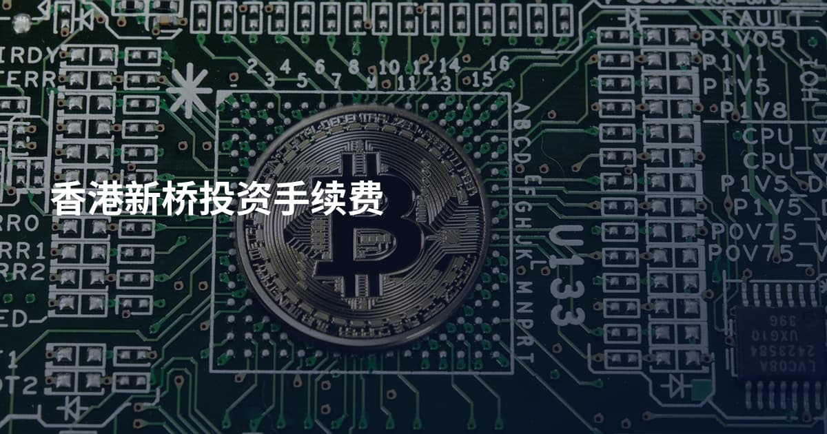 香港新桥投资手续费