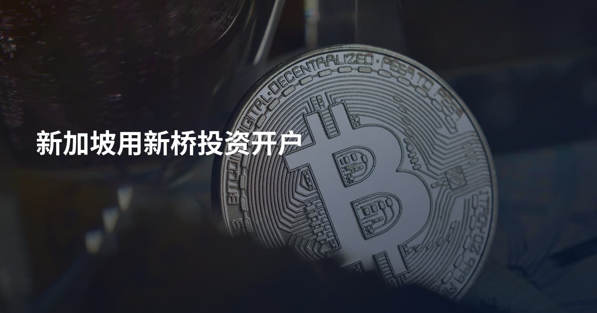 新加坡用新桥投资开户