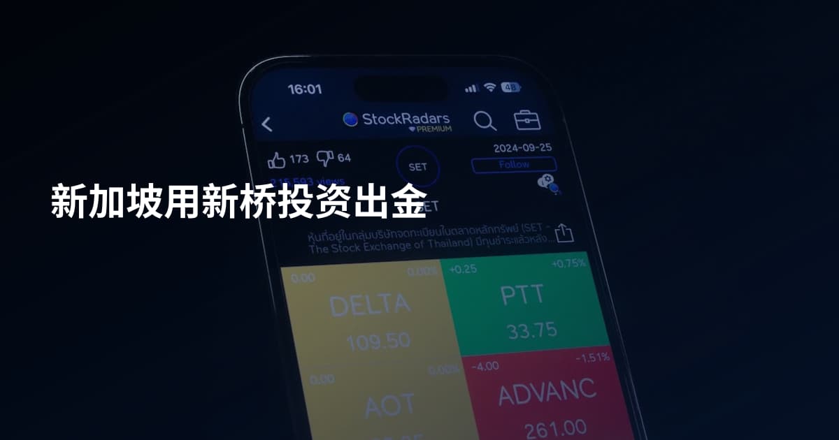 新加坡用新桥投资出金