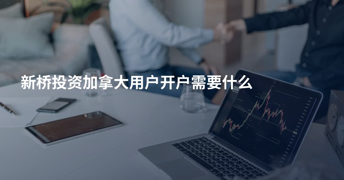 新桥投资加拿大用户开户需要什么