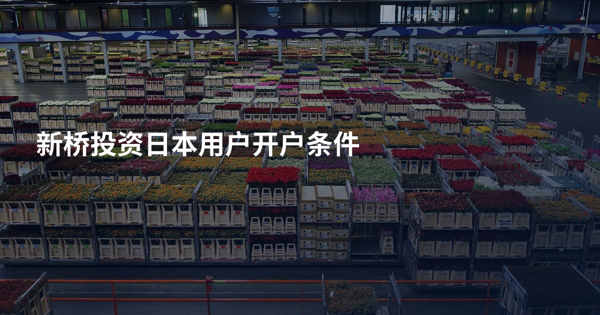新桥投资日本用户开户条件