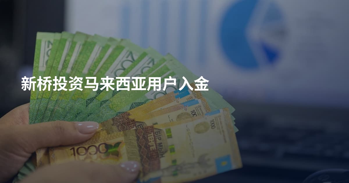 新桥投资马来西亚用户入金