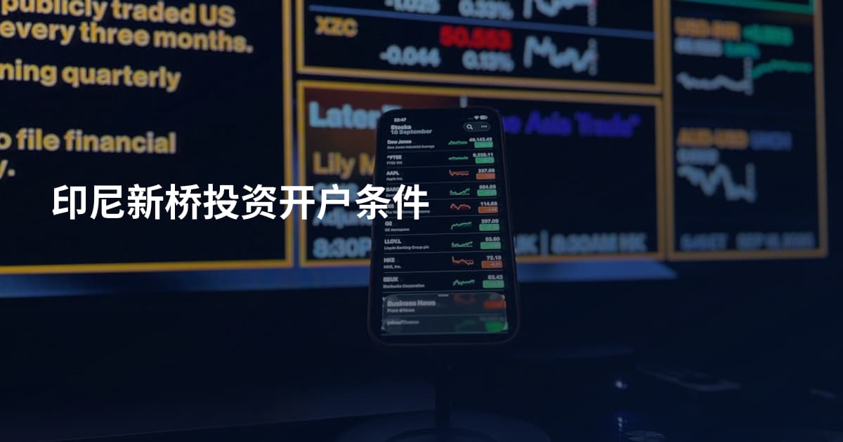 印尼新桥投资开户条件