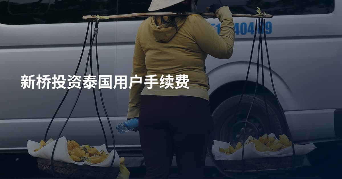 新桥投资泰国用户手续费