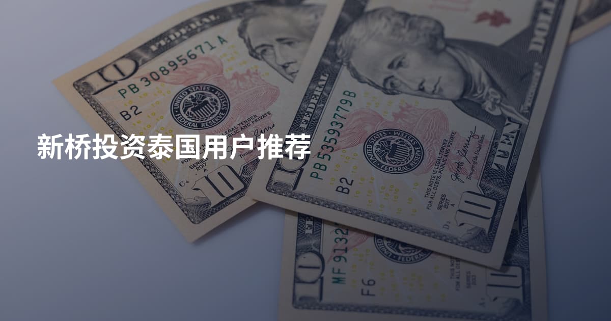 新桥投资泰国用户推荐