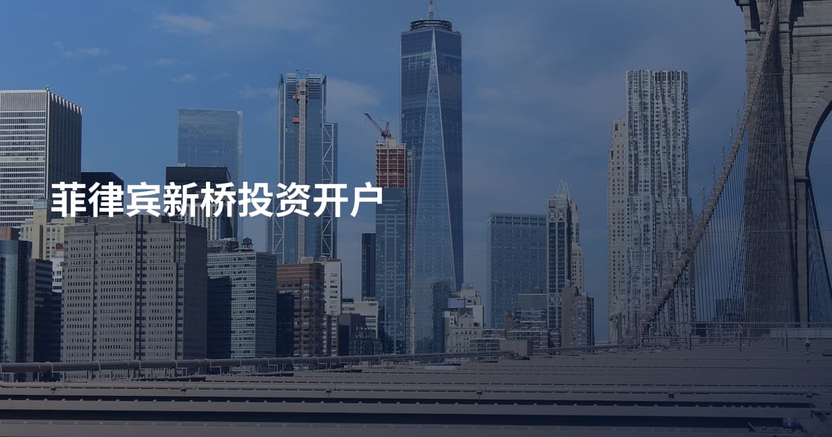 菲律宾新桥投资开户
