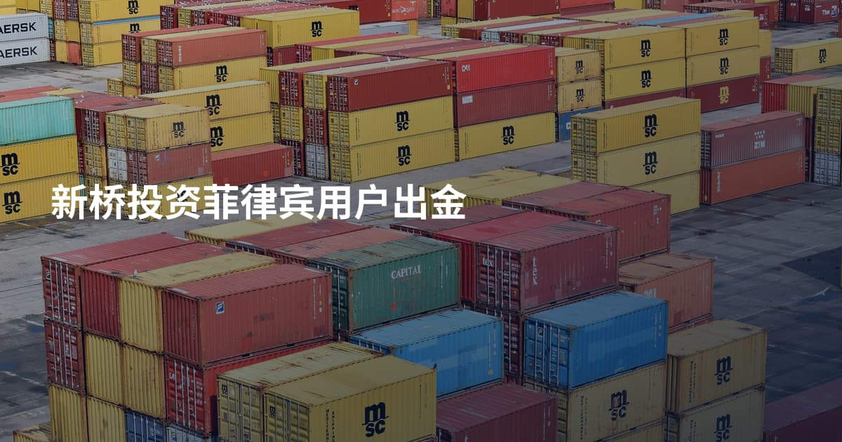 新桥投资菲律宾用户出金