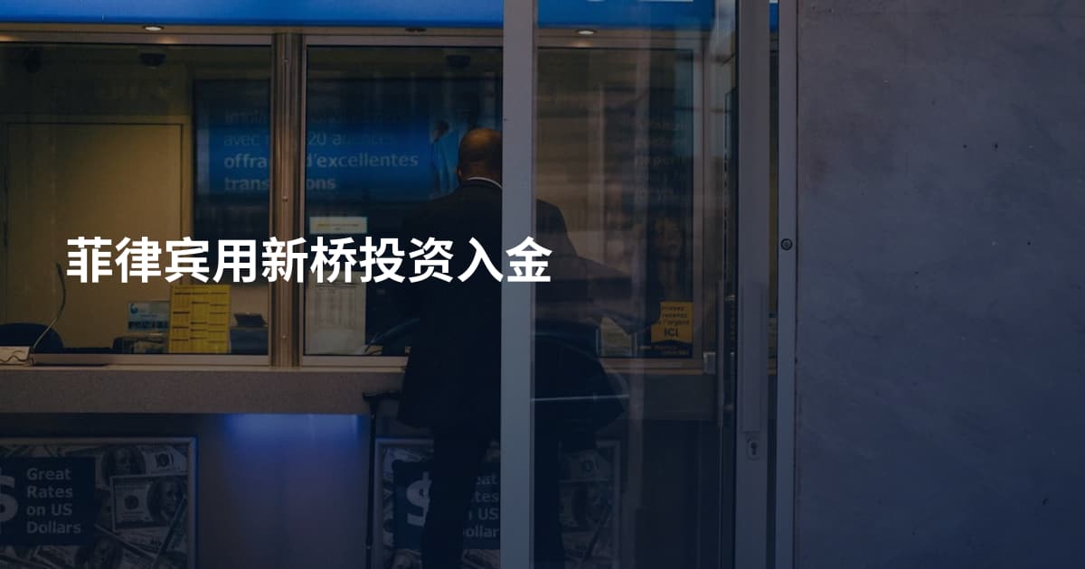 菲律宾用新桥投资入金