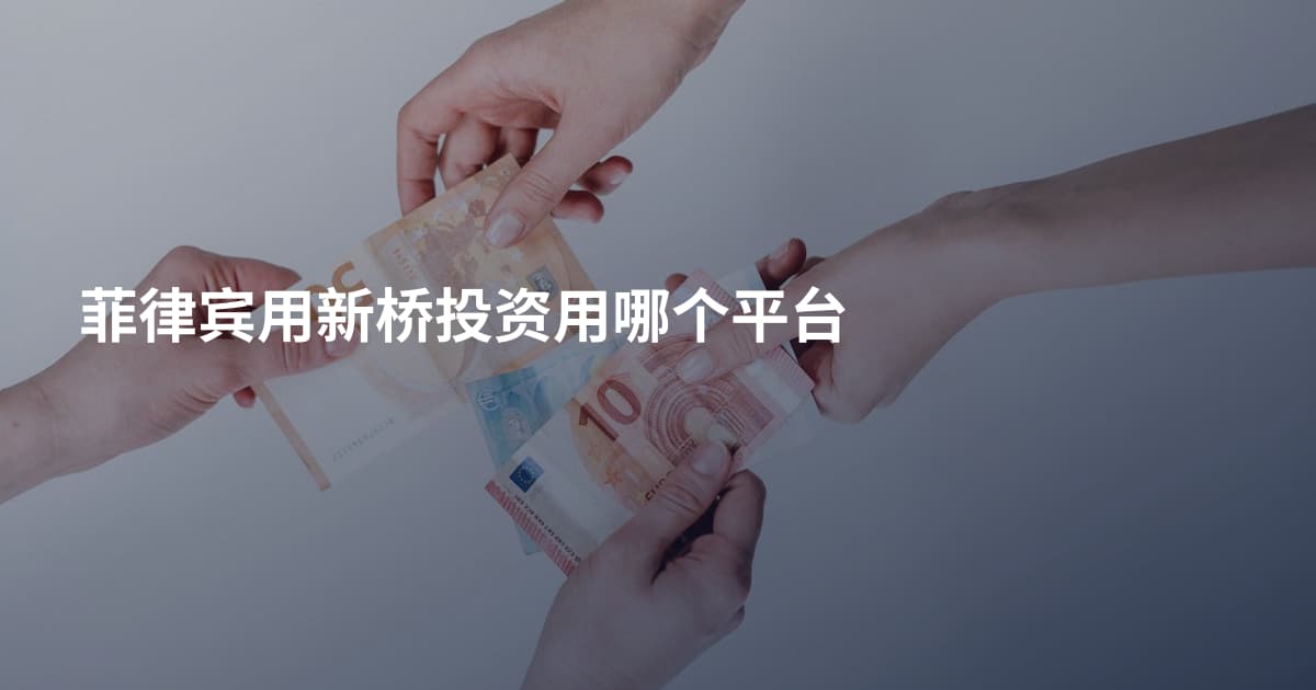 菲律宾用新桥投资用哪个平台