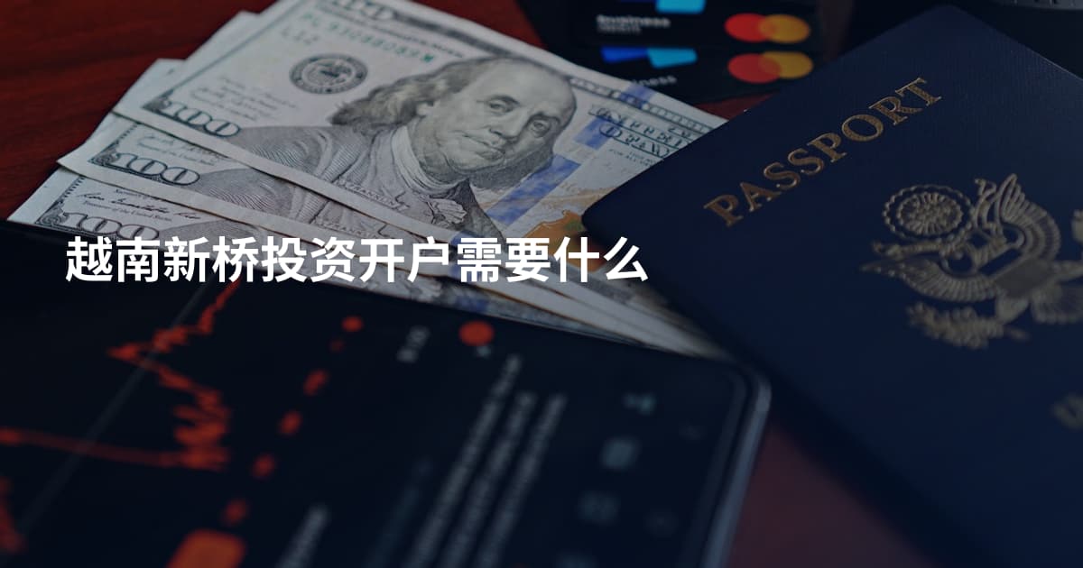 越南新桥投资开户需要什么