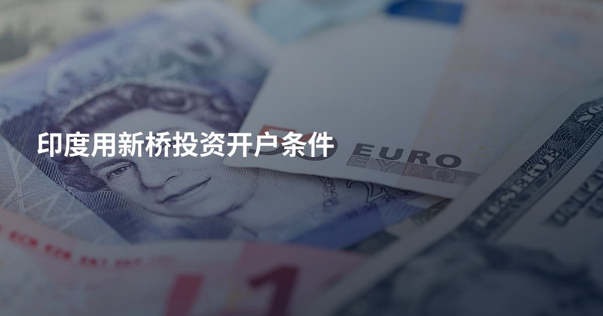 印度用新桥投资开户条件