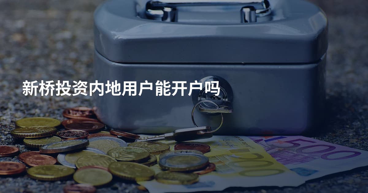 新桥投资内地用户能开户吗