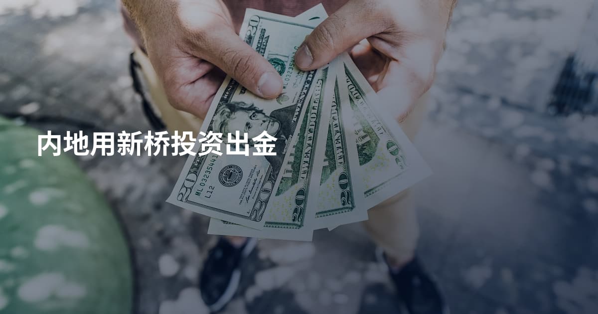 内地用新桥投资出金