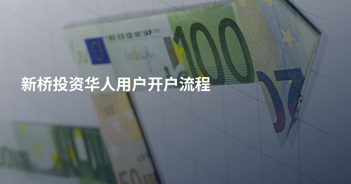 新桥投资华人用户开户流程