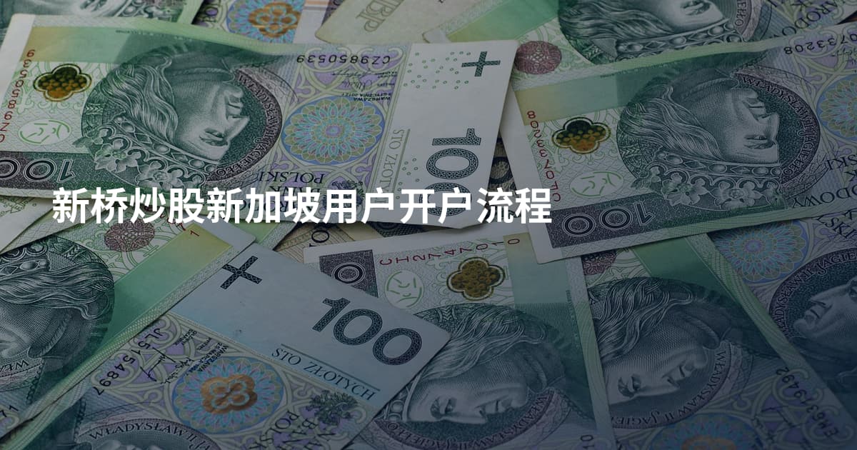 新桥炒股新加坡用户开户流程