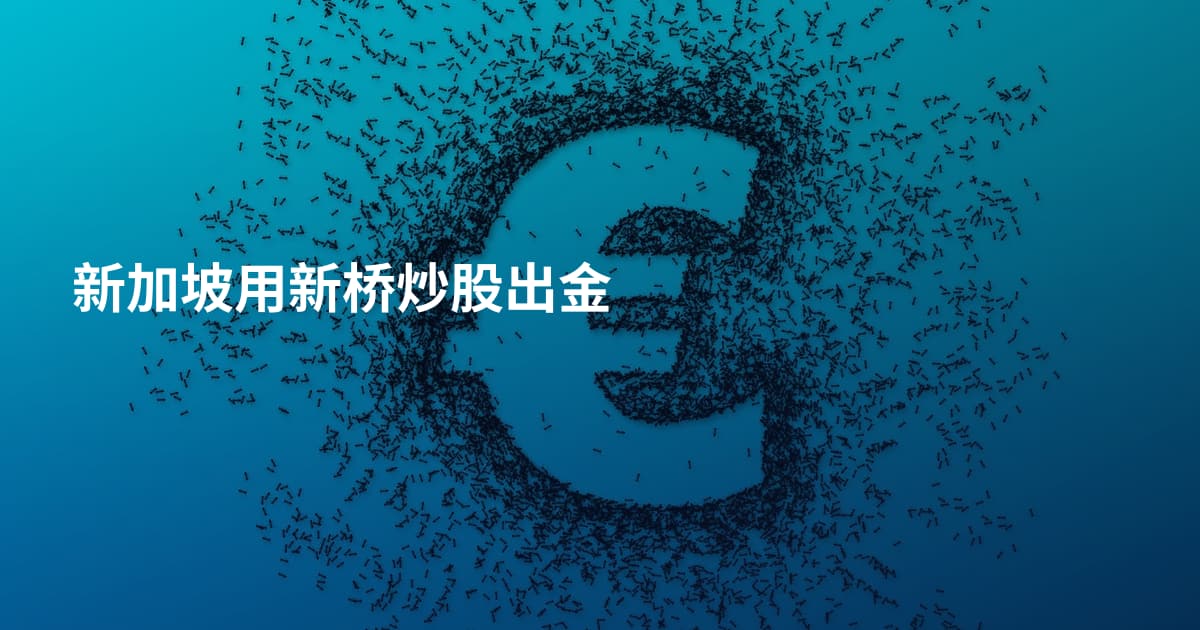 新加坡用新桥炒股出金