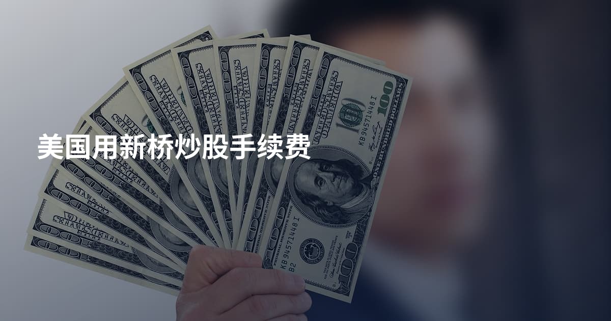 美国用新桥炒股手续费