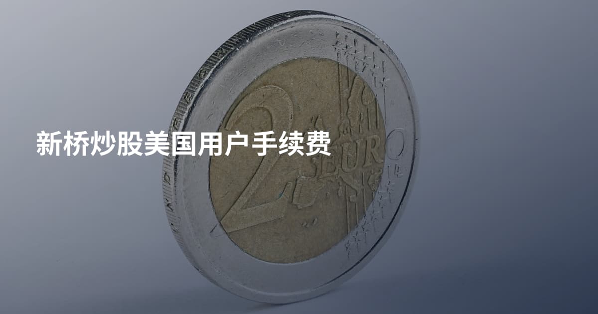新桥炒股美国用户手续费