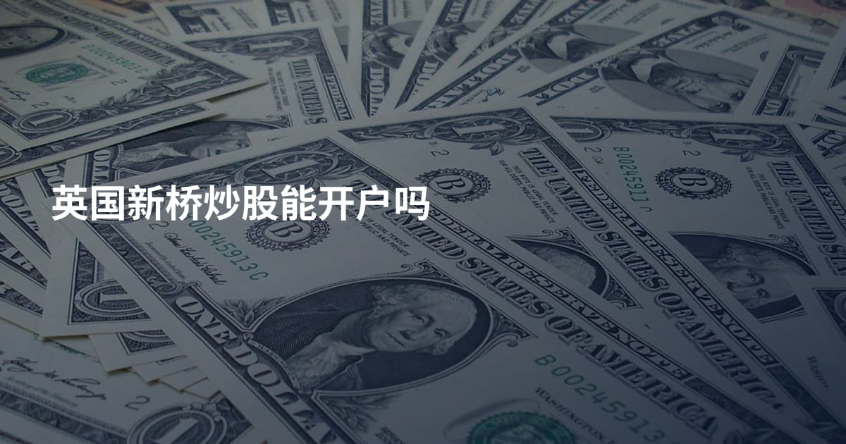 英国新桥炒股能开户吗