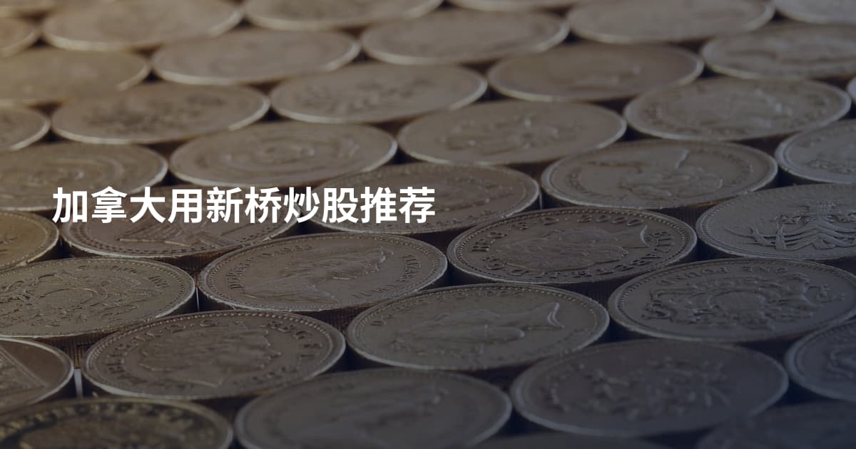 加拿大用新桥炒股推荐
