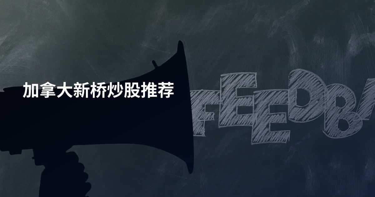 加拿大新桥炒股推荐