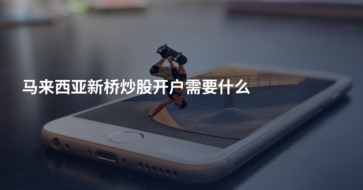 马来西亚新桥炒股开户需要什么