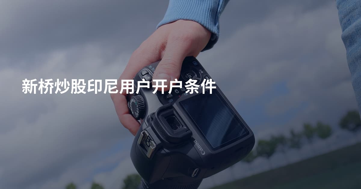 新桥炒股印尼用户开户条件