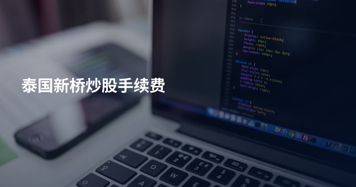 泰国新桥炒股手续费