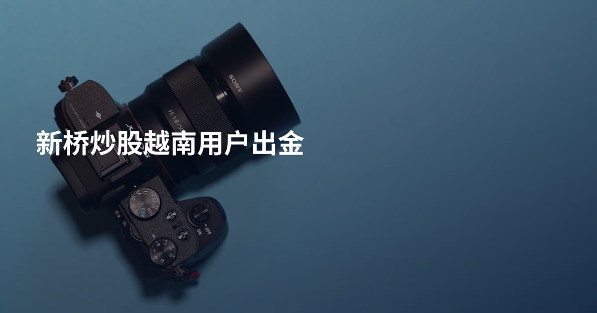 新桥炒股越南用户出金