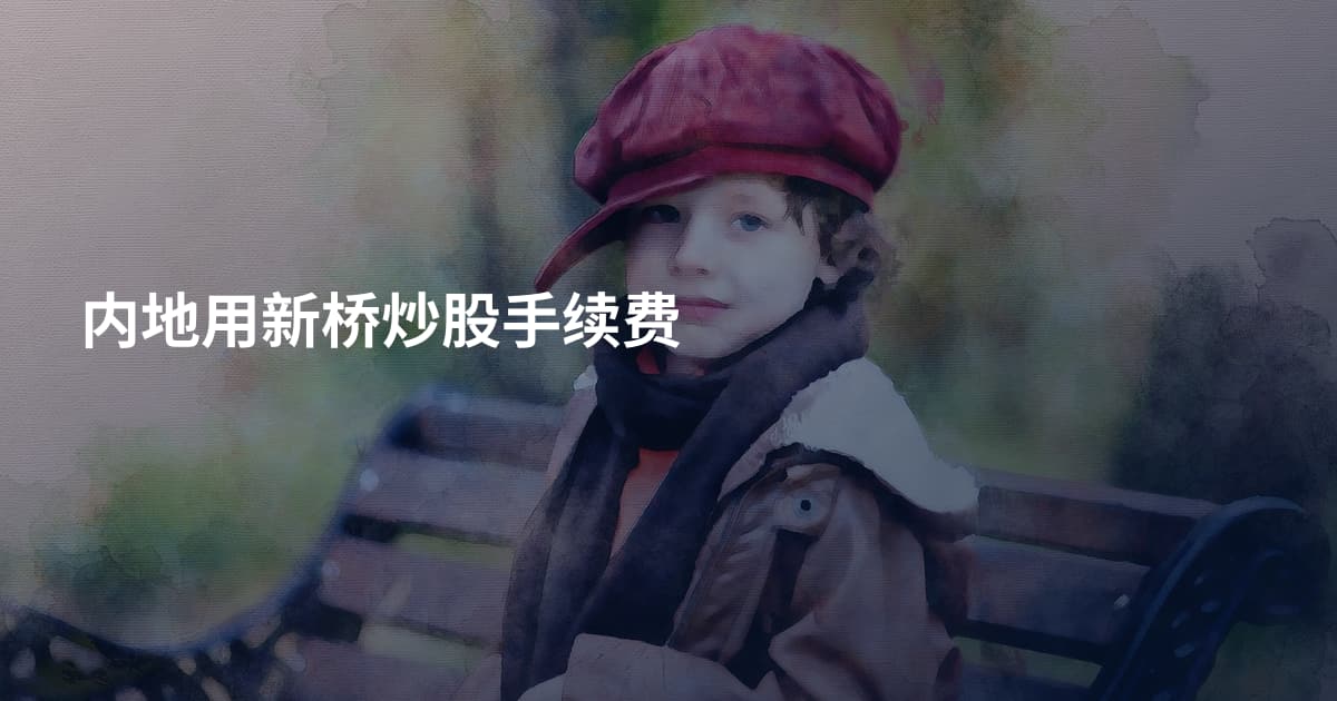 内地用新桥炒股手续费