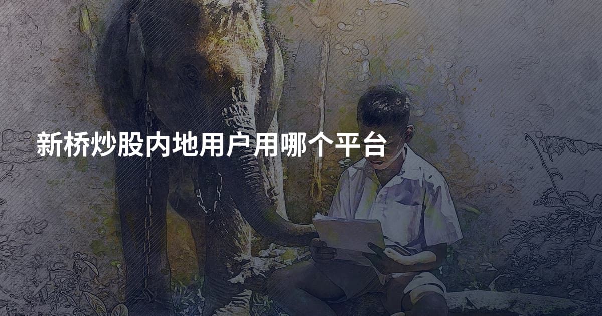 新桥炒股内地用户用哪个平台
