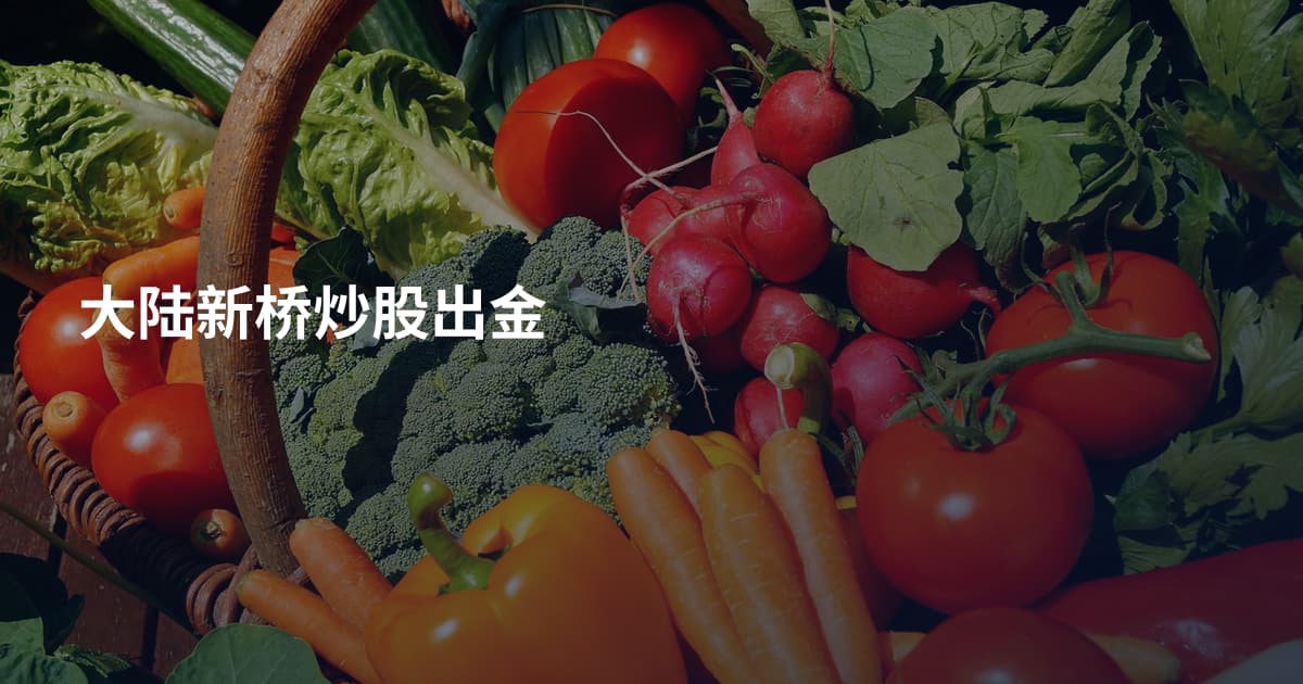 大陆新桥炒股出金