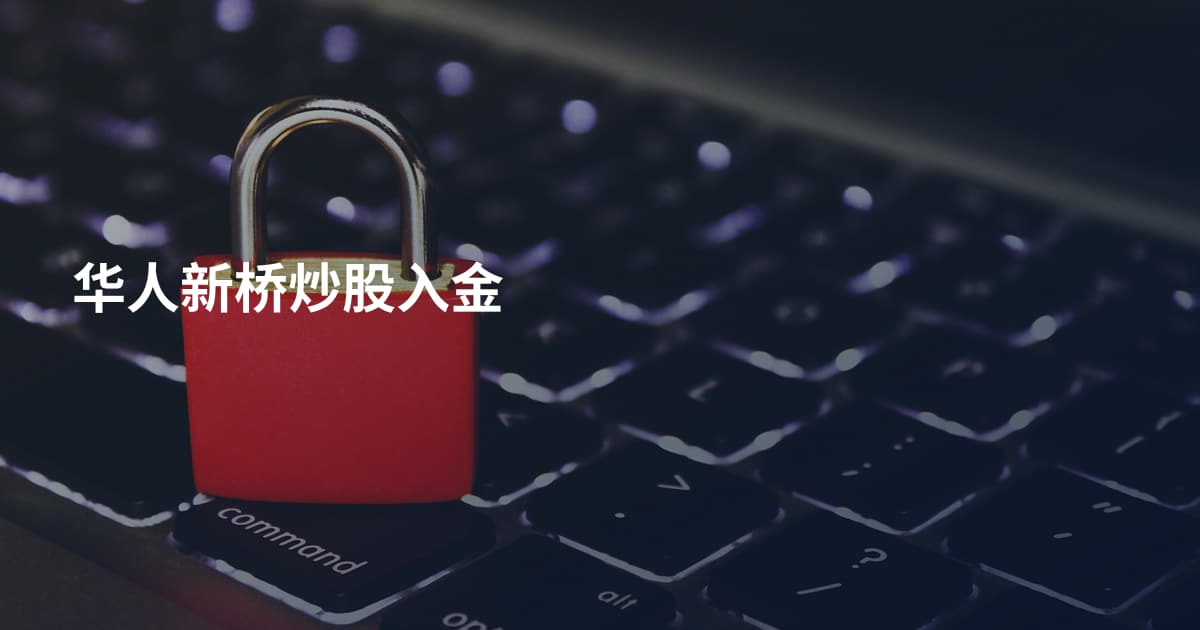 华人新桥炒股入金