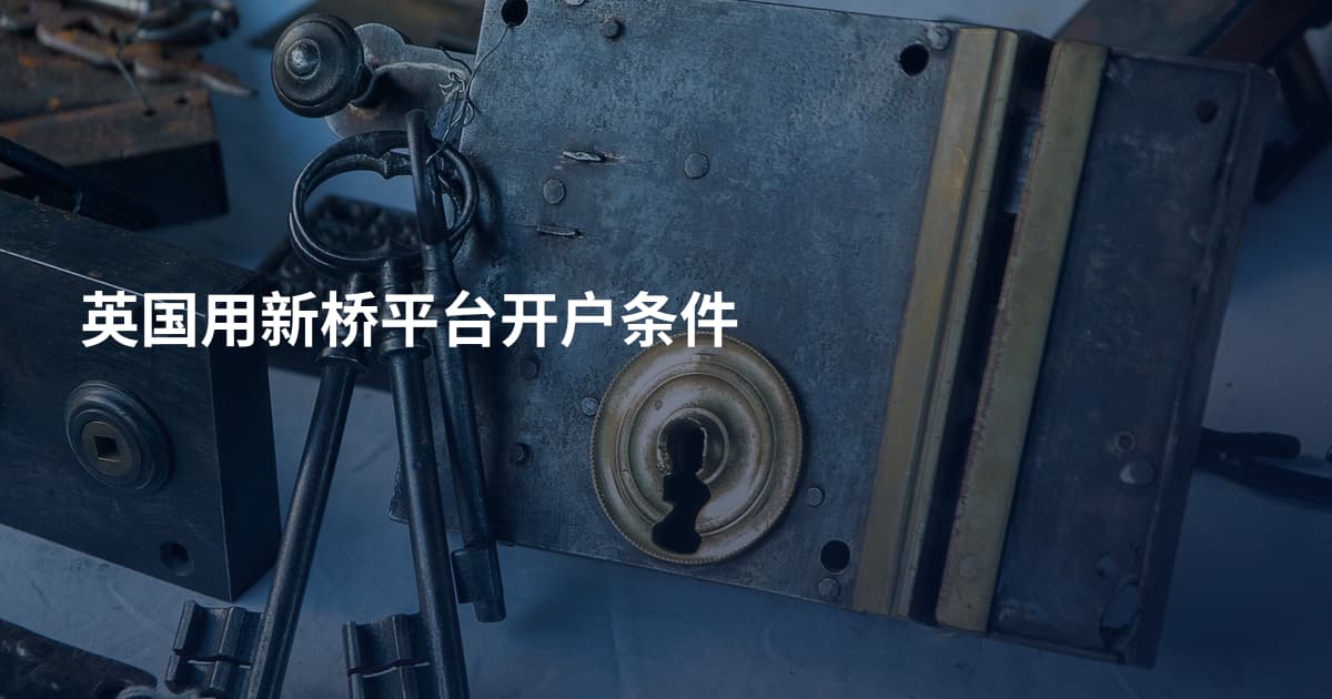 英国用新桥平台开户条件