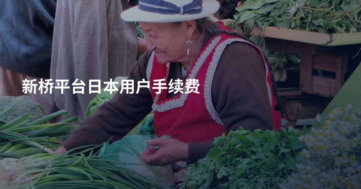 新桥平台日本用户手续费