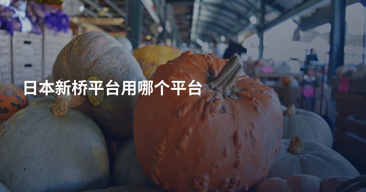 日本新桥平台用哪个平台