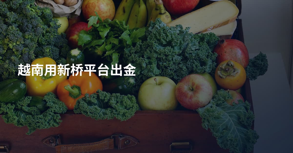 越南用新桥平台出金