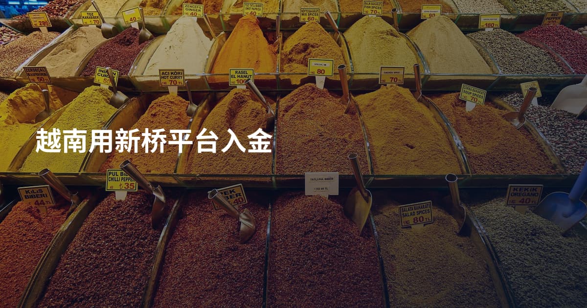 越南用新桥平台入金