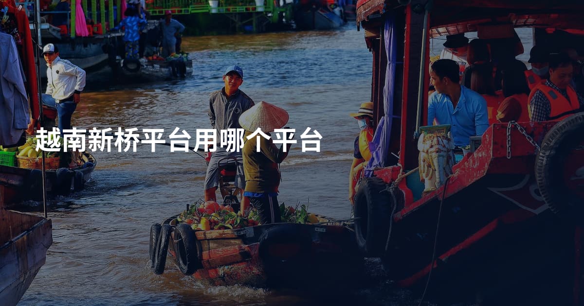 越南新桥平台用哪个平台