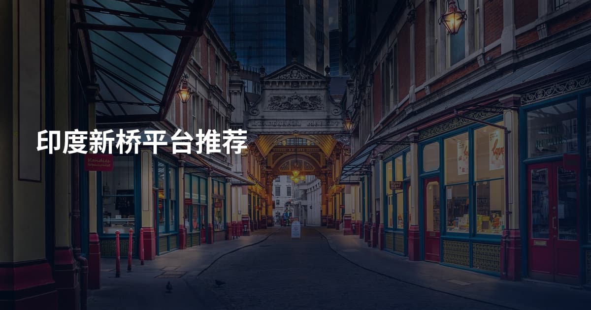 印度新桥平台推荐