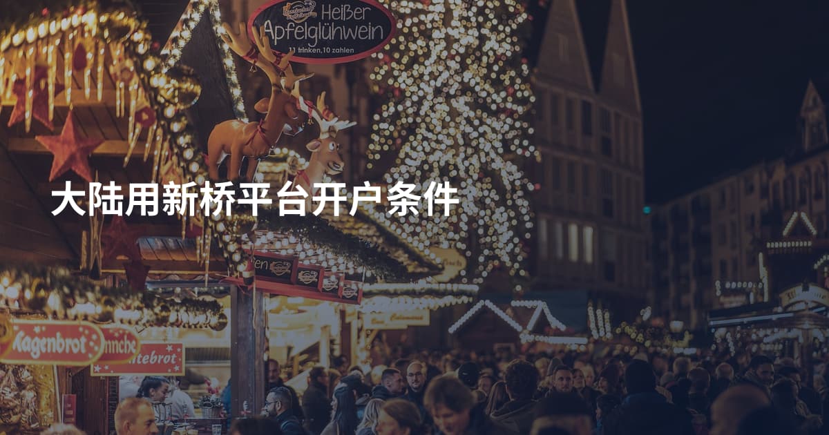 大陆用新桥平台开户条件